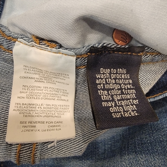 Madewell‎ 10" High Waist Skinny Jeans In Rizzo Size 35 - Picture 10 of 10